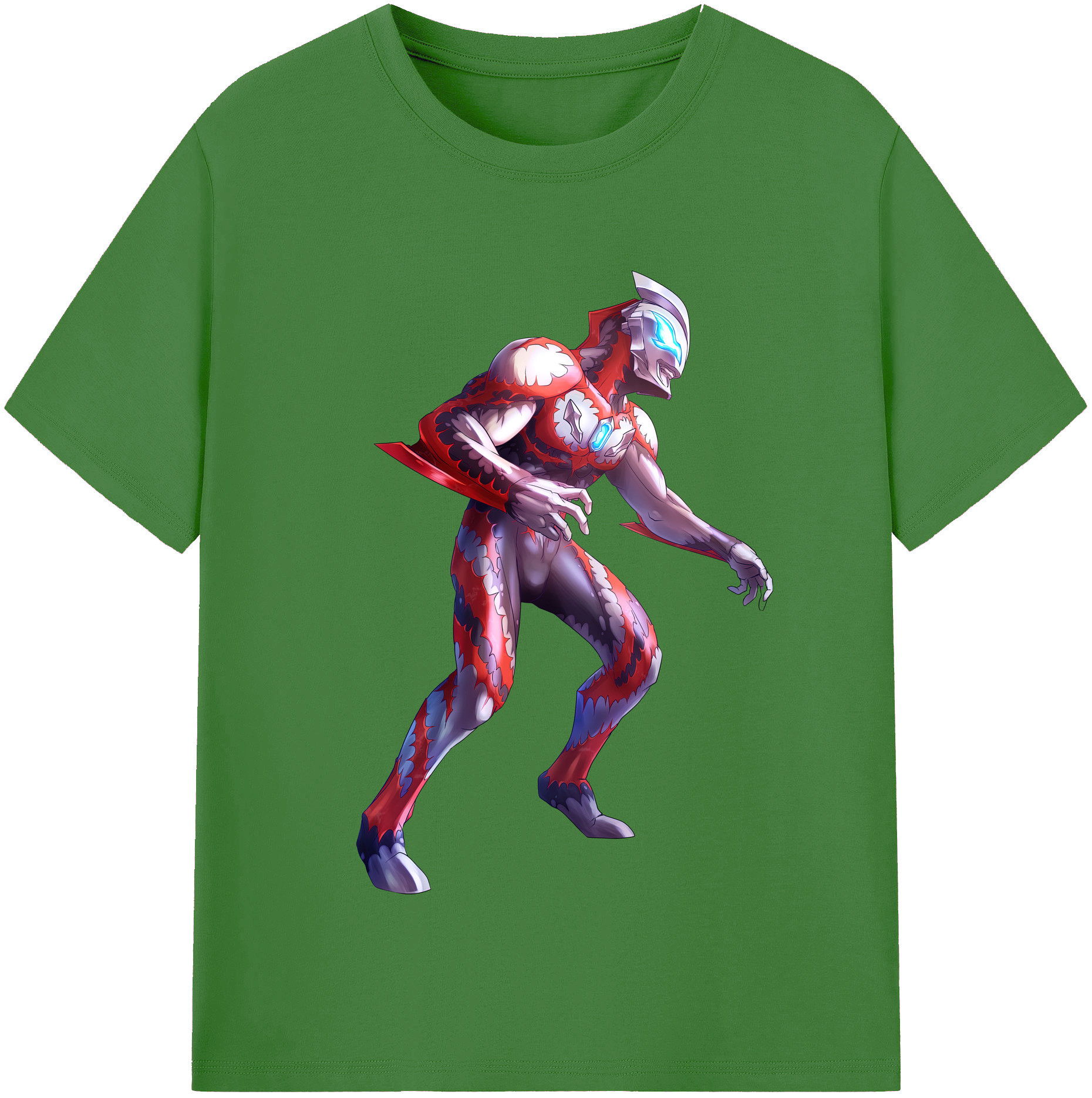（画像用） ウルトラマン Ultraman レディースカジュアルプリントTシャツ（綿100％）